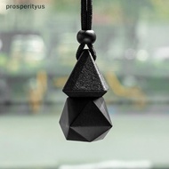 [Prs] 1Pcs Triangle Cover Dyed Cover Matte ck Empty Bottle Car  Diffuser Fragrance Freshener Perfume