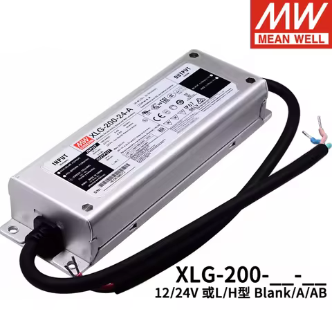 MEAN WELL XLG-200 XLG-200-12-A XLG-200-24-A XLG-200-L-A XLG-200-L-AB XLG-200-H-A XLG-200-H-AB 200W C