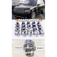 LAND ROVER REPLACEMENT LUG NUTS CHROME NUT / WHEEL LUG NUT (M14X1.5) 1PCS PRICE