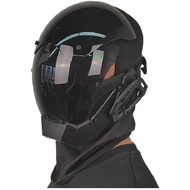Cyberpunk 2077 Black Mask CS Eating Chicken Headgear Halloween Adult Full Face Mecha Mask Props 25.1