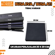 Eva Foam Heart Foam/ Eva Sponge/ Eva Foam/ Size 20x20 cm Thick Variation/ Multipurpose Liver Foam/