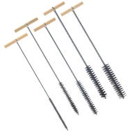 Drill Hole Brush Set 8/12/16/20/25mm Cleaning Brush Kit Stainless Steel Hole Brushes Cleaning Brush