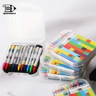 [GoodGirlm1] Crayons Box - 12 Colors Dollhouse Miniature Creative Decor QQQ