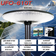 JD UFO-T ไฟ3สี  SOLAR LIGHT โคมไฟถนน ไฟถนน ไฟโซล่าเซลล์ พลังงานแสงอาทิตย์ โคมไฟสปอร์ตไลท์โซล่าเซลล์ 