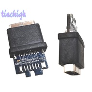 [TinchighS] 16PIN Type-C Female USB-C 3.1 Test PCB Board Adapter Type C Male Female Connector Socket For Data Line Wire Cable Transfer [NEW]