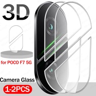 1-2Pcs 3D Camera Glass Protector For POCO F7 5G Global  Back Lens Cover Xiaomi PocoF7 5G Rear Lens F