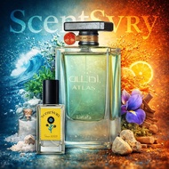 Lattafa Atlas (orto parisi megamare) EDP UNISEX ALL-DAY FRAGRANCE Decant 758035