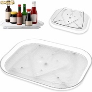 DESERT Rotating Storage Tray, Space-Saving 360-Degree Rotation Refrigerator Organizer Tray, Multi Pu