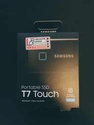 🔥行貨Samsung T7 Touch 移動固態硬碟 SSD 1,050 MB/s 三年保養🔥指紋保護固態硬碟 PC PS5 MAC Samsung