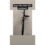 [READY STOCK]28 kaki Kantau burung merbok terkukur aluminium skru butterfly