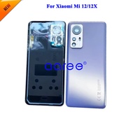 Grade AAA Back Cover Housing With Camera lens For Xiaomi MI 12 12X Back Housing Back Cover Door with