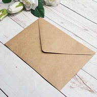 Lucky Star 25 PCS Brown Kraft Paper Envelopes for 5x7 Cards A7 Envelopes,5.35 x 7.7 inches,Perfect f