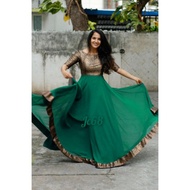 Georgette Anarkali gown