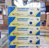 (COD) DERMIFAR CREAM CLOTRIMAZOLE  1pcs OBAT GATAL KULIT-  salep kulit gatal ALERGI- gatal selangkan