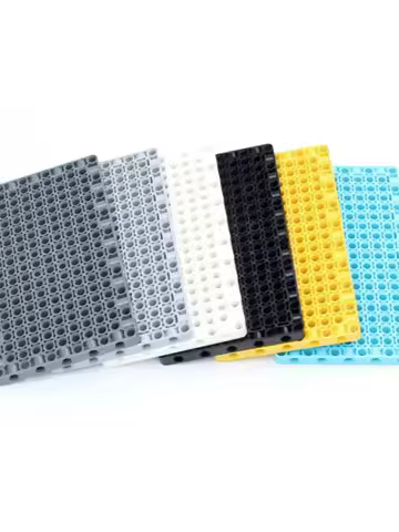 39369 Technical Building Beams Base Frame 11x19 High-Precision MOC Construction Blocks for STEM Educ