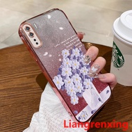 Casing OPPO Reno 3 pro oppo reno 3 phone case Softcase Silicone shockproof Cover new design Cartoon Comics Flower SFYHH01
