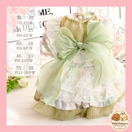 Enchanted Forest Lolita Pet Dress – Lightweight Spring & Summer Princess Outfit for Small Dogs & Cat