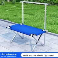 100 150 200CM โต๊ะแผงลอย โต๊ะขายของ แถมกระเป๋า พับเก็บง่าย พกพาสะดวก แข็งแรง ชั้นวางของ โต๊ะขายของแบ