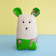 好寶寶新年禮物 最Q飯糰熊 手製布娃娃