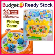 📣Budget Stock Magnetic Fishing Game Kids Rotate Board Fishing Toy Mainan Memancing Ikan (BKE232MJ)📣
