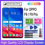 Original For OPPO F9 CPH1825 LCD Display Touch Screen Digitizer For OPPO F9 Pro CPH1823 LCD Replacement
