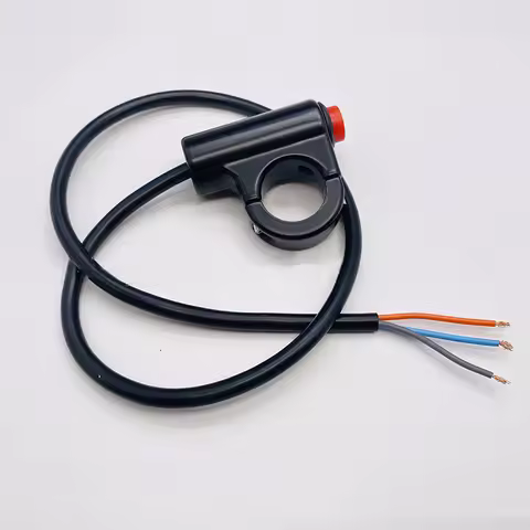 3 Way Motorcycle Hazard Warning Light Switch Motorcycle Doube Flash Switch Hazard Light Vehicle Emer