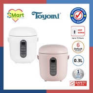 TOYOMI 0.3L Micro-com Mini Rice Cooker [RC 919]