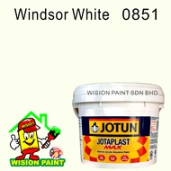 WINDOR WHITE 0851  JOTAPLAST JOTUN PAINT INTERIOR WALL