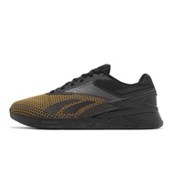 Reebok Training Shoes Nano X3 Black Natural Yellow Knitted Upper Fitness Retraining Professional Men