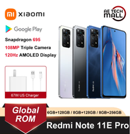 Global ROM Xiaomi Redmi Note 11E Pro 5G 11 Pro Smartphone 6GB/128GB Snapdragon 695 108MP Camera 120Hz AMOLED Display 67W Charger Used 98%