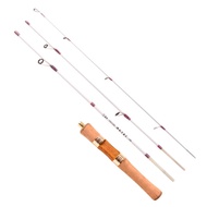 1.4M 2-8lb Ultralight Fishing Rod Wooden Handle UL Spinning Rod Baitcasting Rod Casting Rod BC