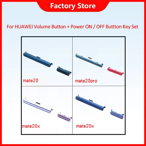 1PCS For HUAWEI Mate20 Mate 20 pro huawei Mate 20X SIde Volume Button + Power ON / OFF Buttton Key S