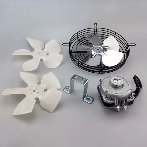 cooling motor fan for Refrigerator freezer eletric cooling fan motor Fan net cover leaf