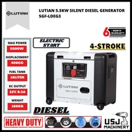 LUTIAN 5.5KW 406CC 4-Stroke Silent Diesel Generator 5GF-LDEG3 | 6 Months Warranty