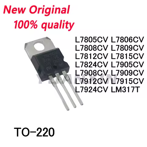 10/PCS New L7805CV L7806CV L7808CV L7809CV L7812CV L7815CV L7824CV L7905CV L7908CV L7909CV L7912CV L