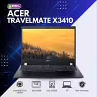 Acer TravelMate X3410 i5 GEN 8 โน๊ตบุ๊คมือสอง ลงโปรแกรมพร้อมใช้งาน โน๊ตบุ๊ค แล็ปท็อป มือสอง USED Lap