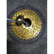 SUGEK 11SPEED CASSETTE SPROCKET 11-46T USED LESS THAN 4 WEEKS (BOUGHT NEW EARLIER AR RM138) - GENUIN
