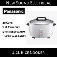 Panasonic SR-GA721WSH Commercial Rice Cooker (White)  1-year Local Warranty