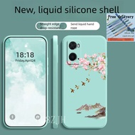 Casing OPPO A36 A76 A96 4G phone case new bird soft shell shockproof phone case