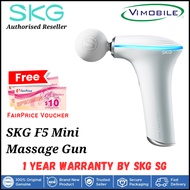 SKG F5 Mini Massage Gun (Free $15 NTUC Voucher) | 1 year warranty by SKG SG