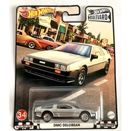 Hot Wheels Premium Boulevard  #34 - DMC Delorean Car