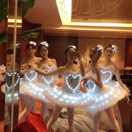 Children Ballet Costume Dance Costume Ballet Dress Noble Princess White Goose Ballet Performance