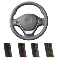 Microfiber Leather Car Steering Wheel Cover Custom Made For BMW 2 Series F22 F23 F45 F46 /3 Series F