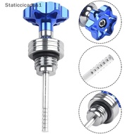 STA 1Pc Oil Dipsti Filler Cap Plug For Scooter Motorcycle Engine Engine Crankcase Oil Level Gauge Un