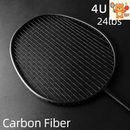 Badminton Racket Carbon Fiber Racket 4U G5 24lbs Middle Pole Aluminum Alloy Frame