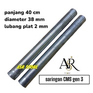 saringan knalpot Pnp TZM CMS ZRC VND Tsukigi Lubang 2 mm Inlet 38