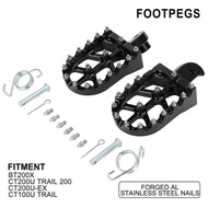 Suitable for BT200X/CT200U TRAIL 200 Motorcycle Accessories Aluminum Alloy Pedal Pedal