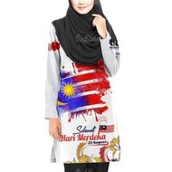 New Design Baju Merdeka Perempuan 68th Malaysia Independence Day Malaysia Jersey 31 August Merdeka T