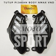 Nmax body footrest cover nmax carbon side cover yamaha nmax VND carbon body footrest cover