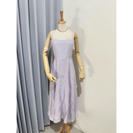 BN928 NEW TAG OUR SECOND NATURE LONG LILAC SLIP MAXI DRESS